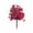 Hot Pink, variant on Greenery Sculpture for Indoor Garden Decorative Flower Ensemble for Home and, 15.74 inch, White
