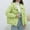 Light Green, variant on New Down Padded Jacket Women's Winter Padded Jacket Bright Pocket Padded Jacket Insulated Women Jacket for Ladies Coat Women Womens Mid Length Ladies Winter Jackets with Hood for Women with Hood