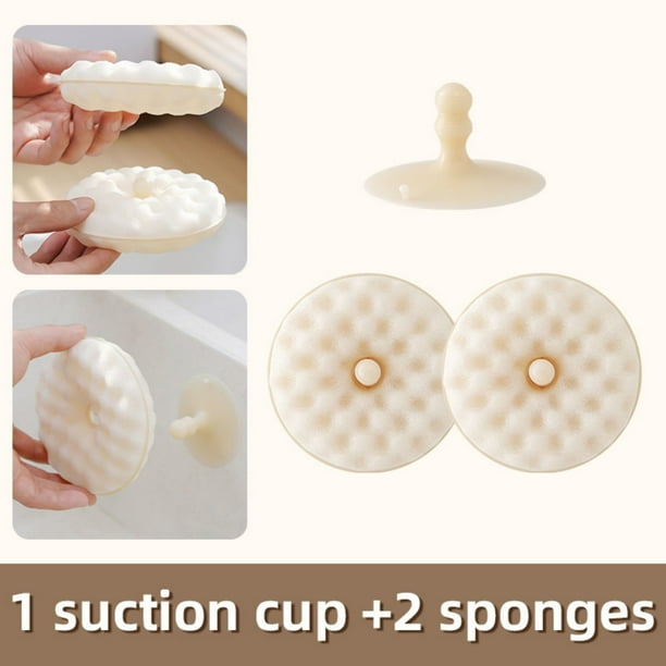 Esponja para fregar, cepillo para limpieza de cocina y lavavajillas, cepillo de esponja