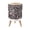 Color 2, variant on Small Trash Can with Lid Green succulent cactus orange flowers seamless Beach Cream 1.8 Gallon Dog Proof Trash Can Round Garbage Can Waste Bin Wastebasket for Bathroom Bedroom Living Room