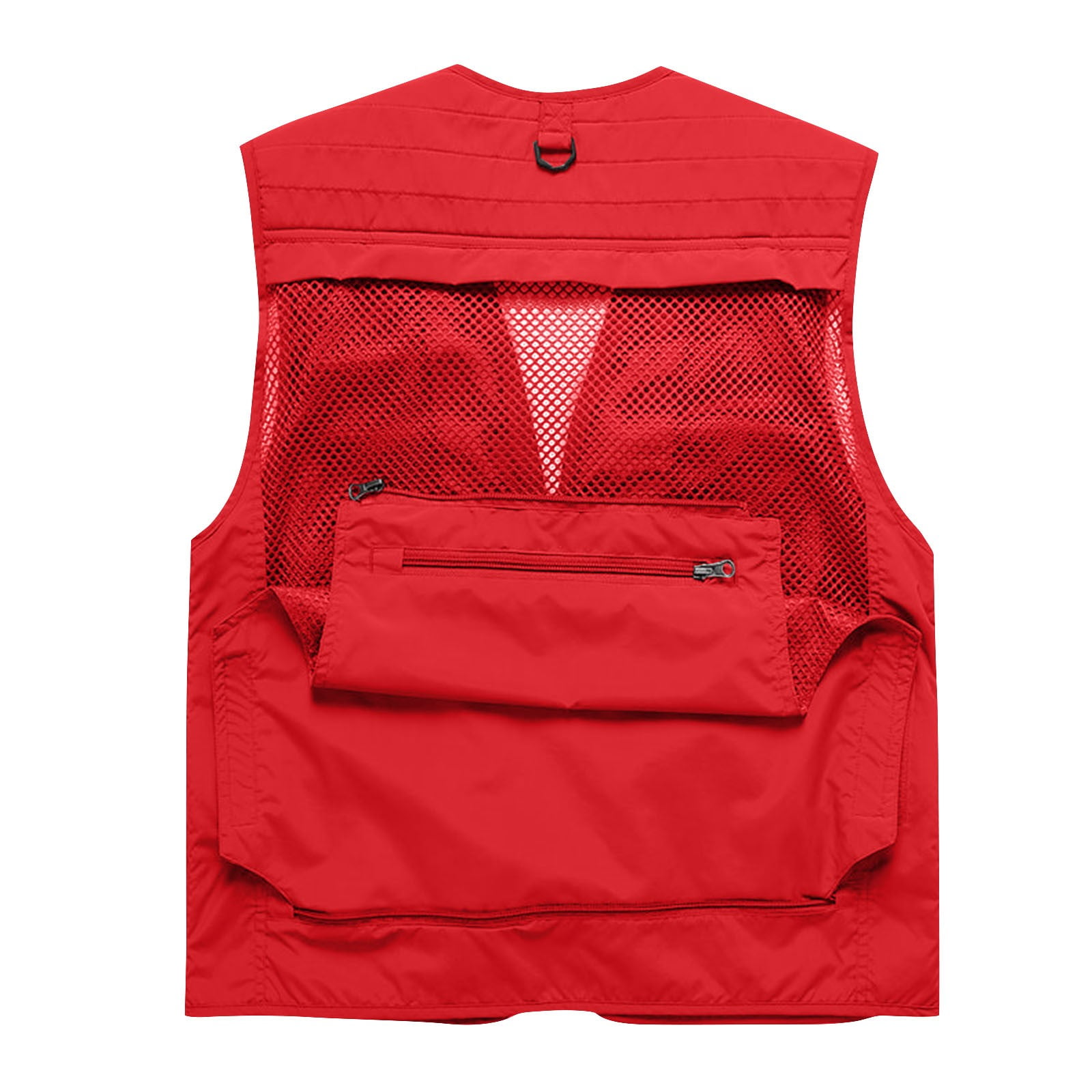 Fashion Gift! YANXIAO Men's Multi Pocket Vest Thin Outdoor Fishing and  Mountaineering Photography Breathable Tank Top womens tops