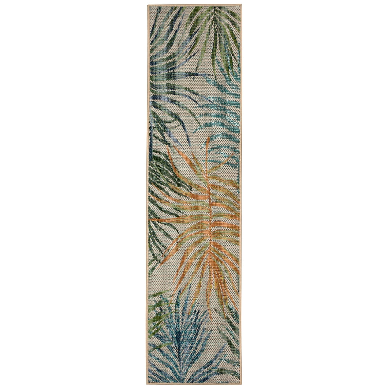 Liora Manne Patio La Palma Indoor Outdoor Area Rug Cream - Walmart.com