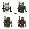 thumbnail image 3 of 14 Pcs Collectible Space Wars Mandalorian Action Figures Assembled Building Blocks Toys Set Birthday Gift for Kids Boys Fans (No ratings yet), 3 of 6