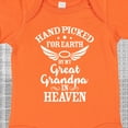 thumbnail image 4 of Inktastic Handpicked for Earth by My Great Grandpa in Heaven Boys or Girls Baby Bodysuit, 4 of 5
