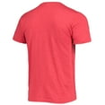 thumbnail image 3 of Men's Homage Red Los Angeles Angels Hand-Drawn Logo Tri-Blend T-Shirt, 3 of 3