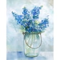 thumbnail image 3 of Nan 12x14 Black Modern Framed Museum Art Print Titled - Bluebonnets II, 3 of 5