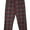 Gray/Red, variant on Boy's Plaid Plush Fleece Pajama Pants - Small / Size 8 - 1205B-Design3-8