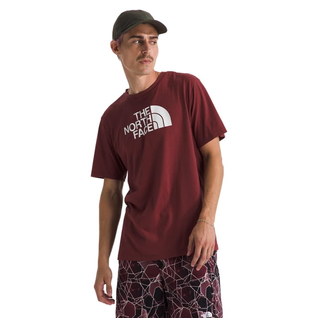 Camiseta The North Face Core Half Dome Sumac/TNF para hombre, color blanco