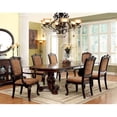 thumbnail image 7 of Furniture of America Ramsaran Wood 7-Piece Extendable Dining Set in Brown Cherry, 7 of 7
