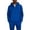 Blue, variant on Men's Half-Zip Hooded Sweatshirt for Matching Parent-Child Outfits Casual Long Sleeve Top for Family Daily Occasions