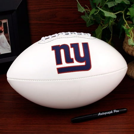 - New York Giants Rawlings Signature Series Official Size Autograph Football - No Size