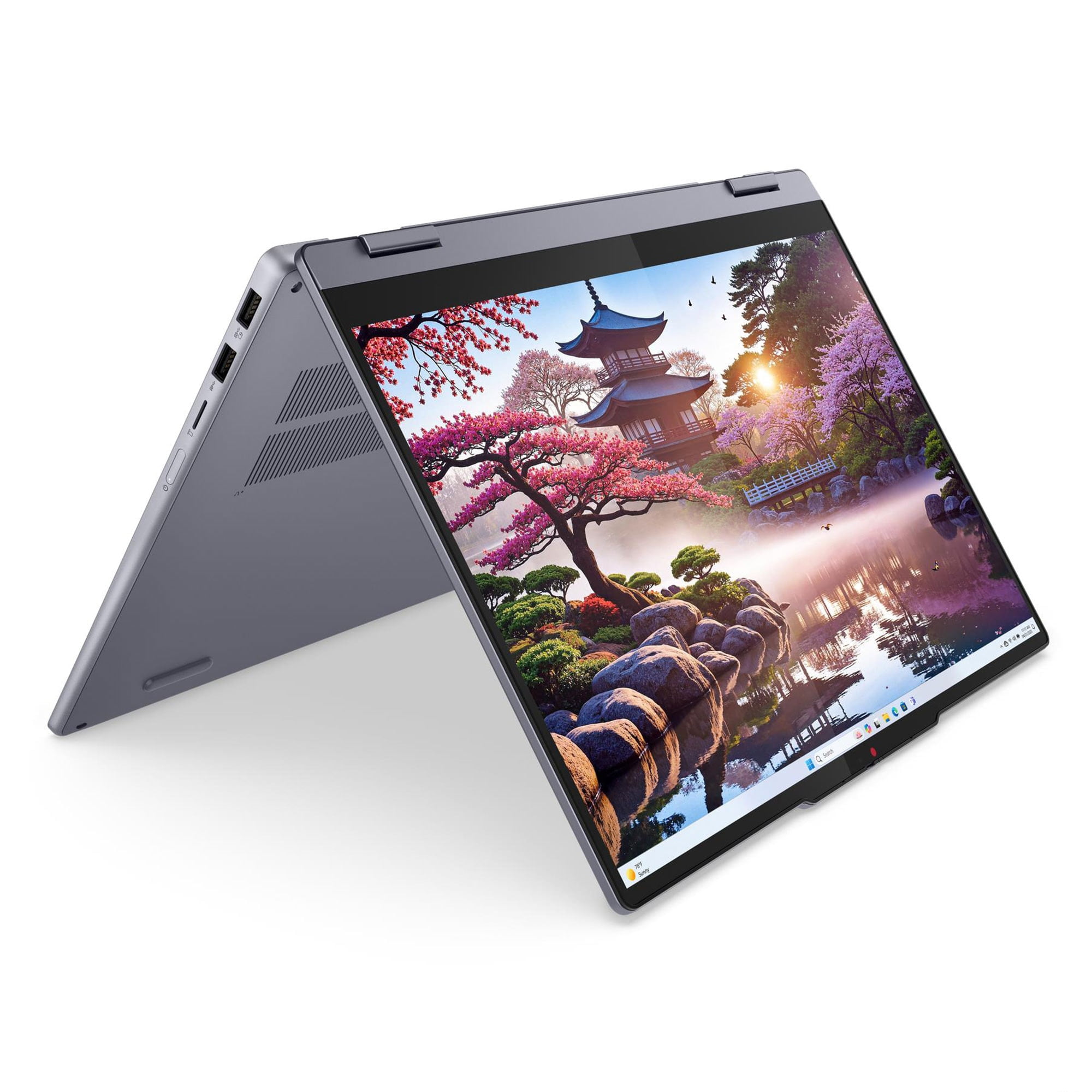 Lenovo IdeaPad 14" Touchscreen 2-in-1 Laptop, AMD Ryzen AI 7 350, 16GB RAM, 512GB SSD, Windows 11 Home, 83KT001TUS