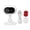 White, variant on YAHHU Smart Indoor Security Camera Wifi Wireless 1080P HD Night Vision 2 Way Talk Audio 360 Degree Rotation Pet Nanny Monitor Camera for Home Black
