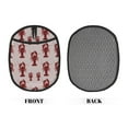 thumbnail image 2 of Naloa Red Lobster With Claws Silicone Pot Holders, Oven Mitts Heat Resistant Hot Pads, Non Slip Pot Holder for Kitchen Baking and Cooking 9.4 x 7.5 Inches, 2 of 7