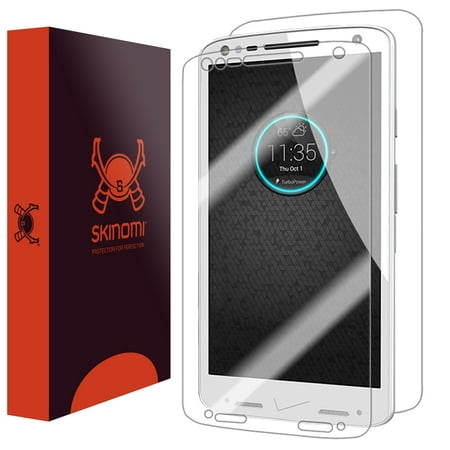 Skinomi Clear Full Body Skin & Screen Protector for Motorola Moto X Force