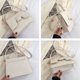 thumbnail image 3 of Bolso de mano elegante y sencillo, estilo retro, bandolera de un solo hombro, de piel sintética, con solapa, pequeño bolso cuadrado, 3 of 5