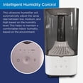 thumbnail image 2 of Westinghouse Ultrasonic Cool Mist Humidifier, 4.5L Top Fill Quiet Air Humidifier with LED Night Light and Touch Button Control, Adjustable Mist Humidifier for Bedrooms, 2 of 7