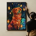 thumbnail image 6 of Nova Scotia Duck Tolling Retriever Dog Watercolor Art Poster - Nova Scotia Duck Tolling Retriever Dog Canvas Wall Art For Bedroom Decor - Inspirational Wall Art - Black Dog Painting, 6 of 6