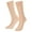 Khaki, variant on PULLIMORE 5 Pairs Mens Sheer Dress Socks Business Nylon Silky Striped Socks (Black)