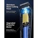 thumbnail image 4 of Men's beard trimmer hair clipper, 13-piece grooming kit, cordless rechargeable., 4 of 5