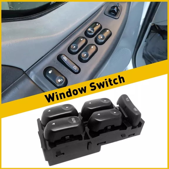 Front Left Master Driver Window Switch For 02-05 Ford F250 350 450 550 Explorer