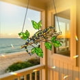thumbnail image 3 of ViciArt Tiger Salamander Suncatcher – 4" Holographic Acrylic Window Hanging, Nature Reptile Decor, 3 of 4