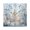 Gold, variant on 7.78in Square Artistic Wall Clock Dual-Purpose Tabletop & Hanging Decor Silent Non-Ticking Clocks for Home Office christmas Tree in The Snow
