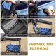 thumbnail image 5 of Awning Canopy for Garden Wagon Attachment Sun Shade Cover Trolley, 5 of 5