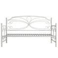thumbnail image 5 of Hillsdale Furniture Anslee Metal Twin Daybed with Trundle, White, 5 of 17