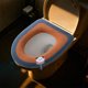 thumbnail image 4 of Asiento de inodoro doméstico acolchado con asa, anillo de inodoro de invierno, juegos lavables, asiento de inodoro tejido, 4 of 4