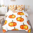 thumbnail image 1 of Ensemble de Literie Décor Citrouille 7 Pcs Lit en Sac Simple, Ensemble de Draps de l'Action de Grâce avec Couette Décor de Récolte de Ferme Ensembles de Literie Décor de Ferme Automne Décorations d'Automne pour la Maison, 1 of 5