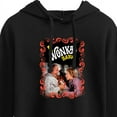 thumbnail image 3 of Willy Wonka & The Chocolate Factory - Charlie & Grandpa Joe - Juniors Cropped Pullover Hoodie, 3 of 5