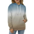 thumbnail image 4 of Blue White Brown 3d Sweatshirts Hoodie Fashion Casual Personality Men's Women Street Hoodie Pullovers Long Sleeve Comfortable Top, 4 of 6