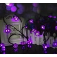 thumbnail image 4 of LINLIN Solar String Lights, 6.5M 30LED Solar Characters Letter Shape String Light with 8 Modes Waterproof Solar Decoration String Lights for Christmas Party, 4 of 8