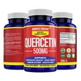 thumbnail image 2 of Simply Potents Quercetin 500mg 200 Veggie Capsules Supports Cardiovascular & Respiratory Health Antioxidant, 2 of 3