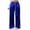 A-Blue, variant on Tsesme Women’s Satin Track Pants Elastic Waist Straight Long Pants with Drawstring Loose Fits Soft Daily Casual Bottoms with Pockets