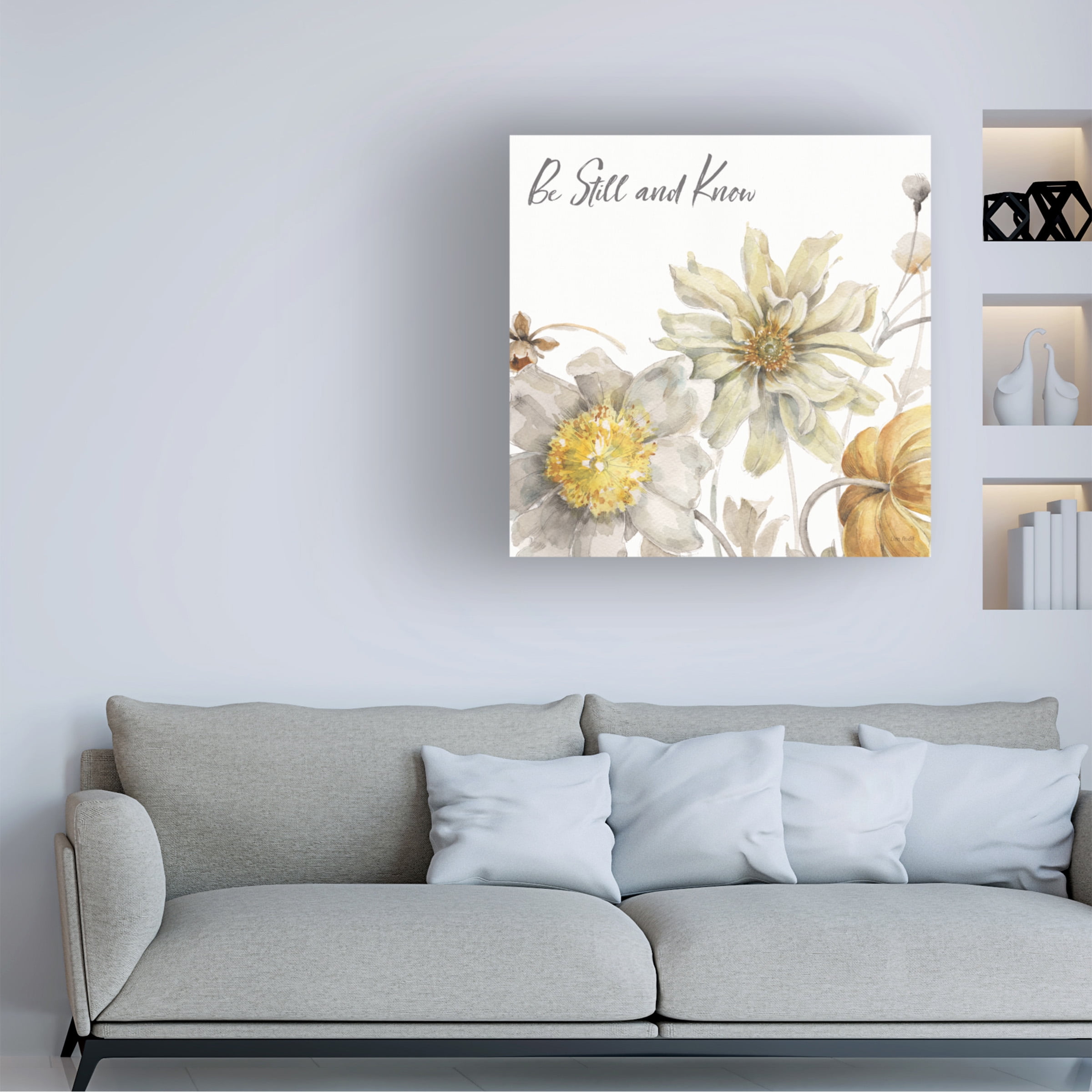 Lisa Audit 'Fields of Gold III Know' Canvas Art