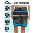 Kanu Surf Men's Swim Trunks 2 Pack UPF 50+ Quick Dry Flex Bathing