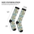 thumbnail image 4 of Sikiie Cute Farm Birds 1 Pairs Compression Socks for Men and Women 15-20 mmHg Running Support Socks, 4 of 7