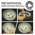 thumbnail image 3 of Fidget Spinner ATESSON, acero inoxidable ultraduradero, plateado, 3 of 5