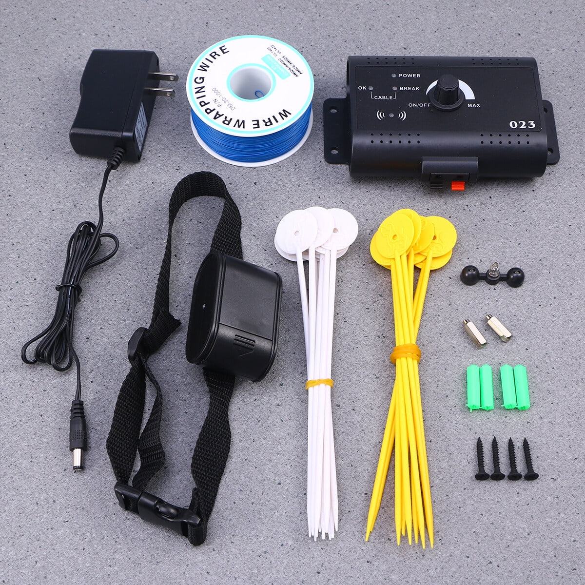 2 Sets Electric Fence for Dogs, Rechargeable Underground Dog Fence System, Pet Containment System