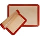 thumbnail image 1 of Juego de alfombrillas para hornear de silicona TUNC Alfombrilla reutilizable antiadherente media hoja Rojo, 1 of 5