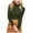 Army Green, variant on Flash Picks Juebong Winter Women's Turtleneck Long Sleeve Cropped Top Sweater Knit Girls Fashion Solid Color Slim Fit Top