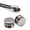 A4_50pc Silver 0.55", variant on Drawstring Spring Stopper,Metal Cord Locks,Sturdy Toggle Fasteners For Hoodies,50pc Metal Locks,Double Hole Draw String Spring Stopper Fastener,Round Slider Toggles End Fitting,Dark Gray