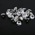 thumbnail image 3 of Diamante Silver Rhinestone  Round Buttons Sewing Craft 20mm Sewing Notions  Supplies, 3 of 8