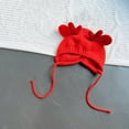 thumbnail image 4 of Huowey Toddler Hat Girls Boys Knit Fall Winter Children Cute Deer Warm Outwear for Babys Cap, 4 of 4