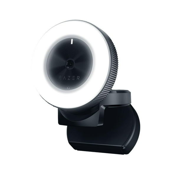 Razer Kiyo Full HD 1080p Lighting 12 LED Webcam, Black
