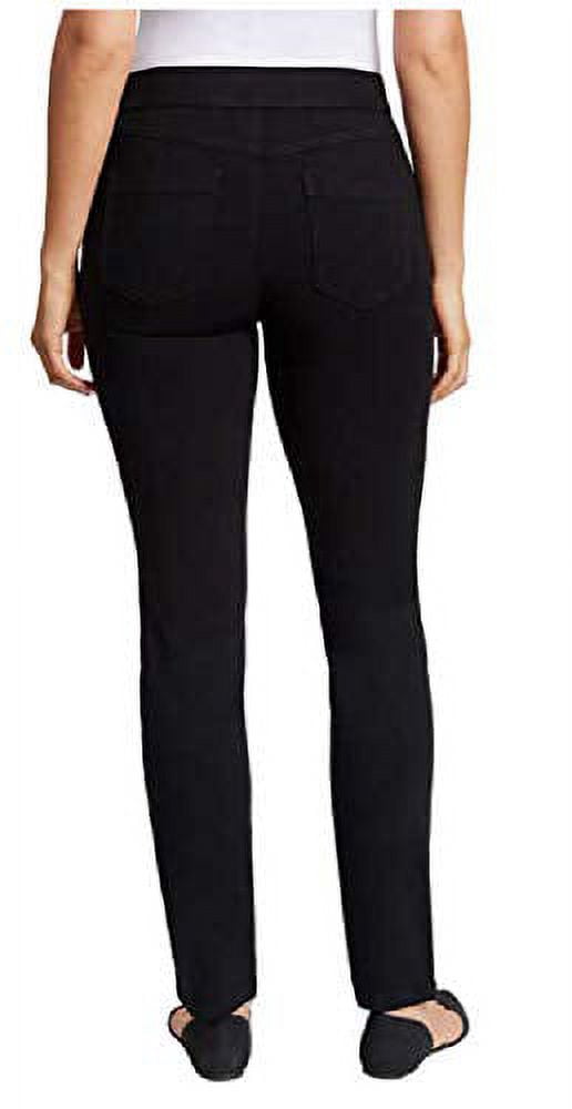 Gloria Vanderbilt Women's Comfort Curvy Skinny Jean, Black Rinse, 8