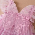 thumbnail image 5 of Otqutp Toddler Spring Jumpsuit Sister Matching Clothes Baby Girls Valentines Day Romper Dress Heart Print Puff Sleeve Tulle Dress, 5 of 8
