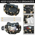 thumbnail image 4 of Women Men Gym Bag,Cute Cartoon Corgi Small Duffle Bag Spend the Night Bags for Women with Shoes Compartment Washbag,Detachable Shoulder Strap,19.7x8.3x11 Inches, 4 of 5